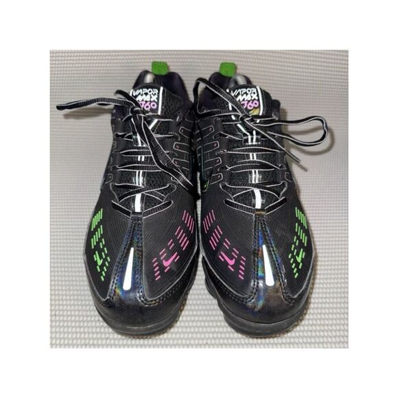 Nike Air VaporMax 360 Black Green Pink Iridescent Athletic Sneakers Shoes Mens 9 main image 8